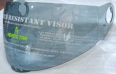 AEROSTAR SPARE PARTS SMOKE VISOR FOR ZEAL