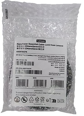 Cable de Seguridad Lenovo NanoSaver Essential