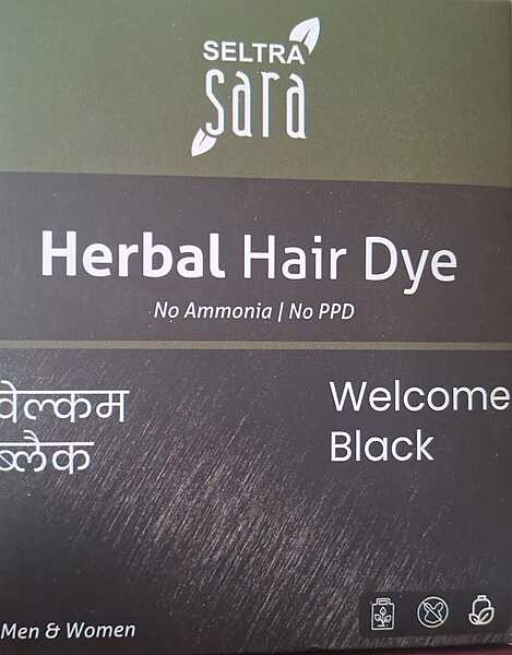 WELCOME BLACK HAIR DYE 120 G