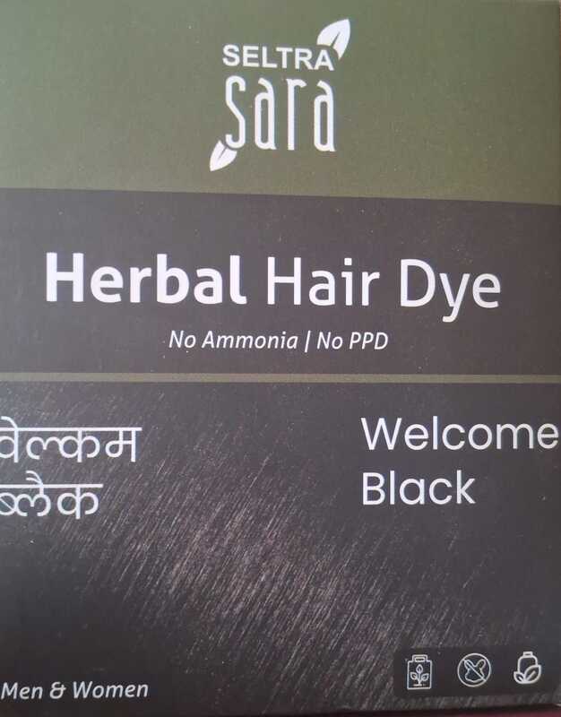 WELCOME BLACK HAIR DYE 120 G