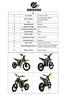 Chenxian M1 DIRT BIKE
