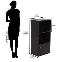 Nilkamal Boston Book Case (New Wenge)