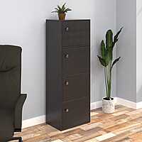 Nilkamal Cary Book Case (New Wenge)