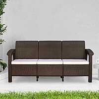 Nilkamal Goa Sofa Set with Cushion (3 Seater)