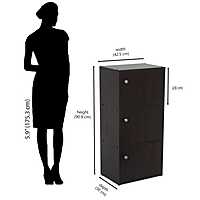 Nilkamal Troy Book Case (New Wenge)