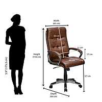 Nilkamal Veneto High Back Office Chair