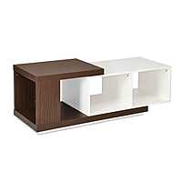 Nilkamal Mono Coffee Table (Legno Oak/Frosty White)