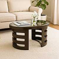 Nilkamal Mystique Center Table with Glass Top