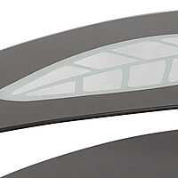 Nilkamal Stuart Center Table (Black / Walnut)