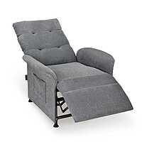 Nilkamal Electro 1 Seater Electric Recliner Sofa (Dark Grey)