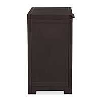 Nilkamal Freedom Star Small (FMSSTAR) Plastic Storage Cabinet (Weather Brown & Biscuit)