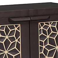 Nilkamal Freedom Star Small (FMSSTAR) Plastic Storage Cabinet (Weather Brown & Biscuit)