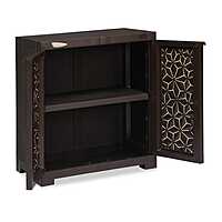 Nilkamal Freedom Star Small (FMSSTAR) Plastic Storage Cabinet (Weather Brown & Biscuit)