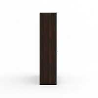 Nilkamal Mozart 4 Door Mirror Wardrobe (Walnut / White)