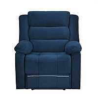 Nilkamal Sierra 1 Seater Manual Recliner Sofa (Blue)