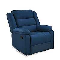 Nilkamal Sierra 1 Seater Manual Recliner Sofa (Blue)