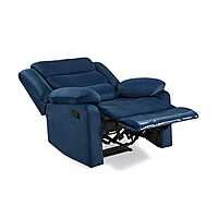 Nilkamal Sierra 1 Seater Manual Recliner Sofa (Blue)