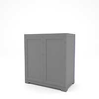 Nilkamal Freedom Mini Small (FMS) Plastic Storage Cabinet (Deep Blue / Grey)