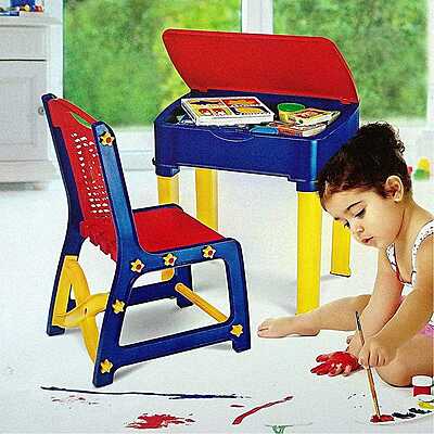 Nilkamal Apple JR Study Desk (Pepsi Blue / Bright Red / Yellow)