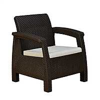 Nilkamal Goa Sofa Set with Cushion (1 Seater)