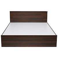 Nilkamal Arthur King Bed (Walnut)