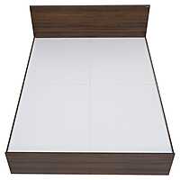 Nilkamal Arthur King Bed (Walnut)