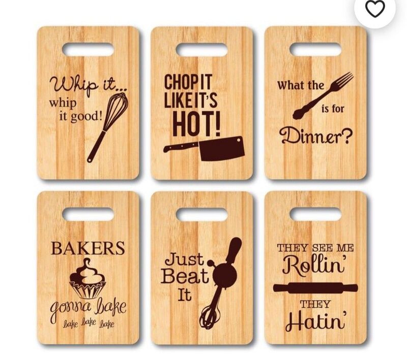 Custom Printed Wooded Cutting Board