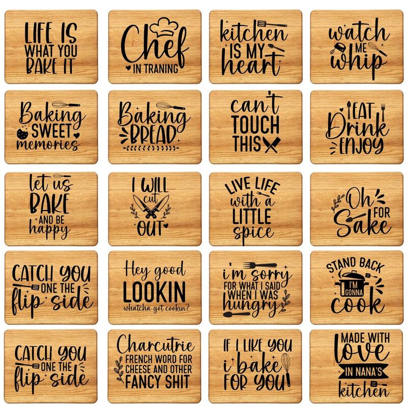 Custom Printed Wooded Cutting Board