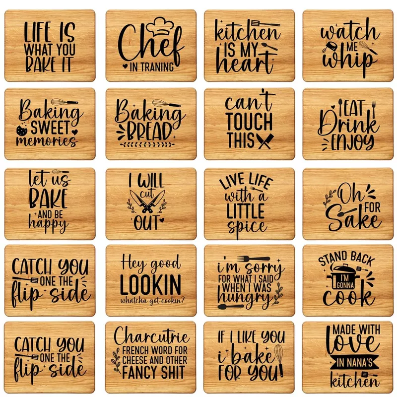Custom Printed Wooded Cutting Board
