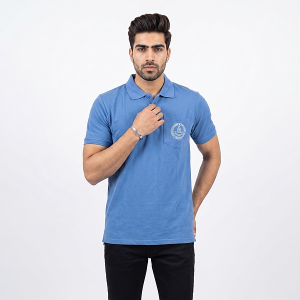 IITM Polo T-Shirt - Office Blue