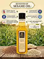 Cold Pressed Sesame Oil