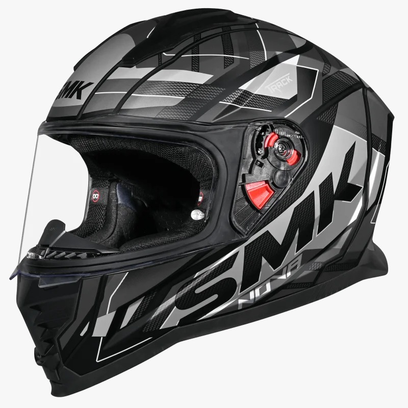 SMK NOVA TRACK MATT BLACK/GREY MA266 D/V (M)