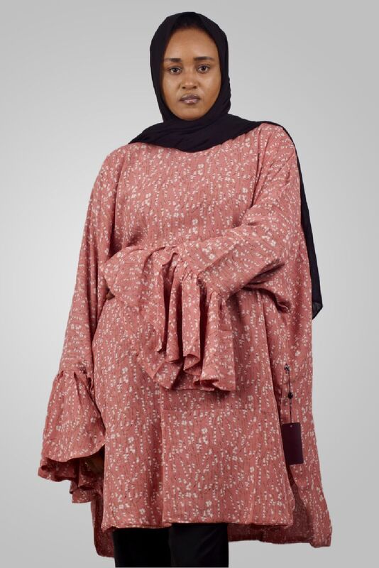 PEACHY PETAL CAPE