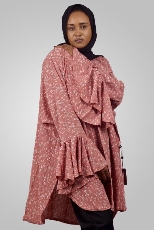 PEACHY PETAL CAPE