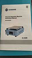 Vaccum Separator Machine