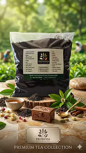 Black Tea Leaves