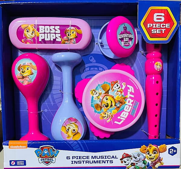 Paw Patrol 6 Piece Musical Instruments - Purple