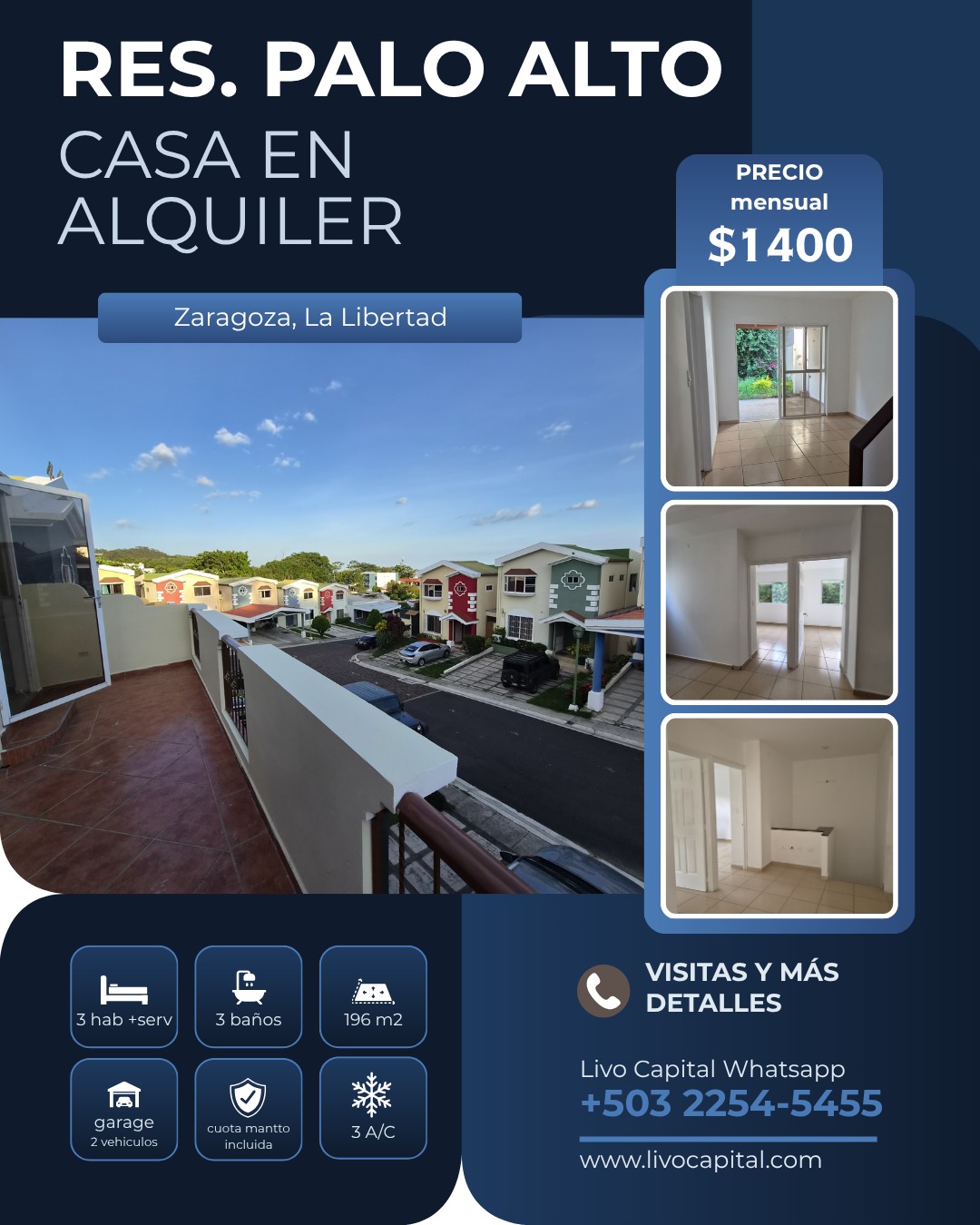 CASA EN ALQUILER EN PALO ALTO