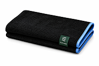 Eco hug | Premium Black Bamboo Gym Towel 35 x 74 cm |2 Pieces| Ultra Soft, Quick Dry & Highly Absorbent