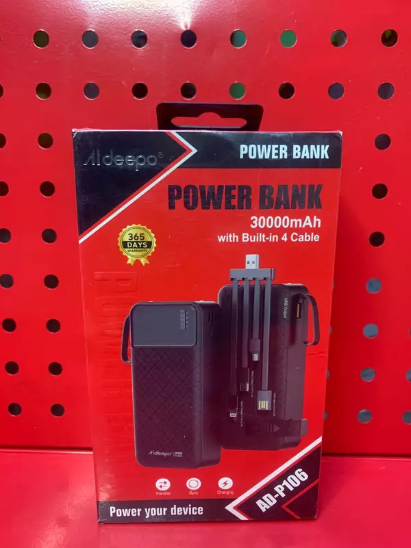 ALDEEPO POWER BANK AD-P106 30000MAH