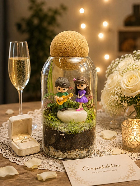 Create a title, Short description, description and SEO description for this terrarium