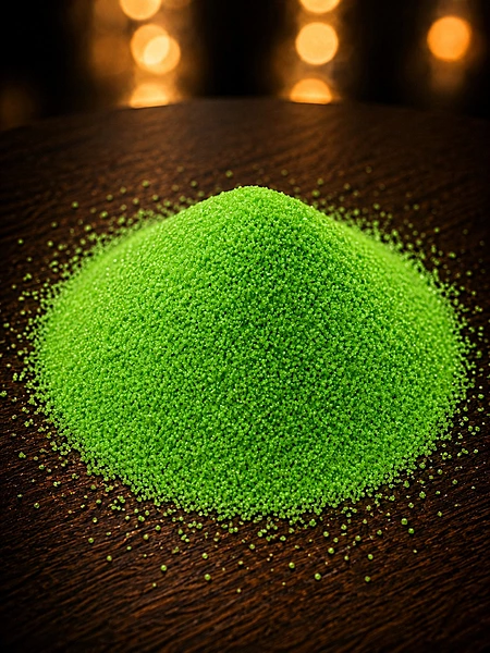 Bright Green Decorative Sand per KG