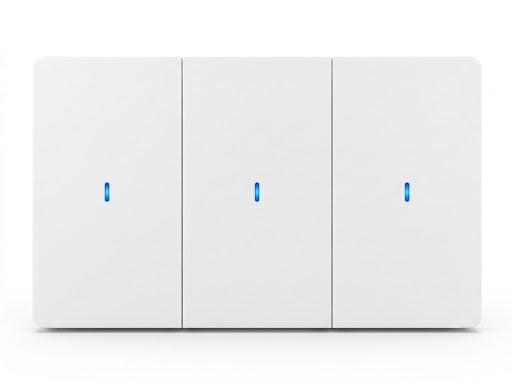 TUYA 3gang 1way Zigbee push switch white (Tuya app)