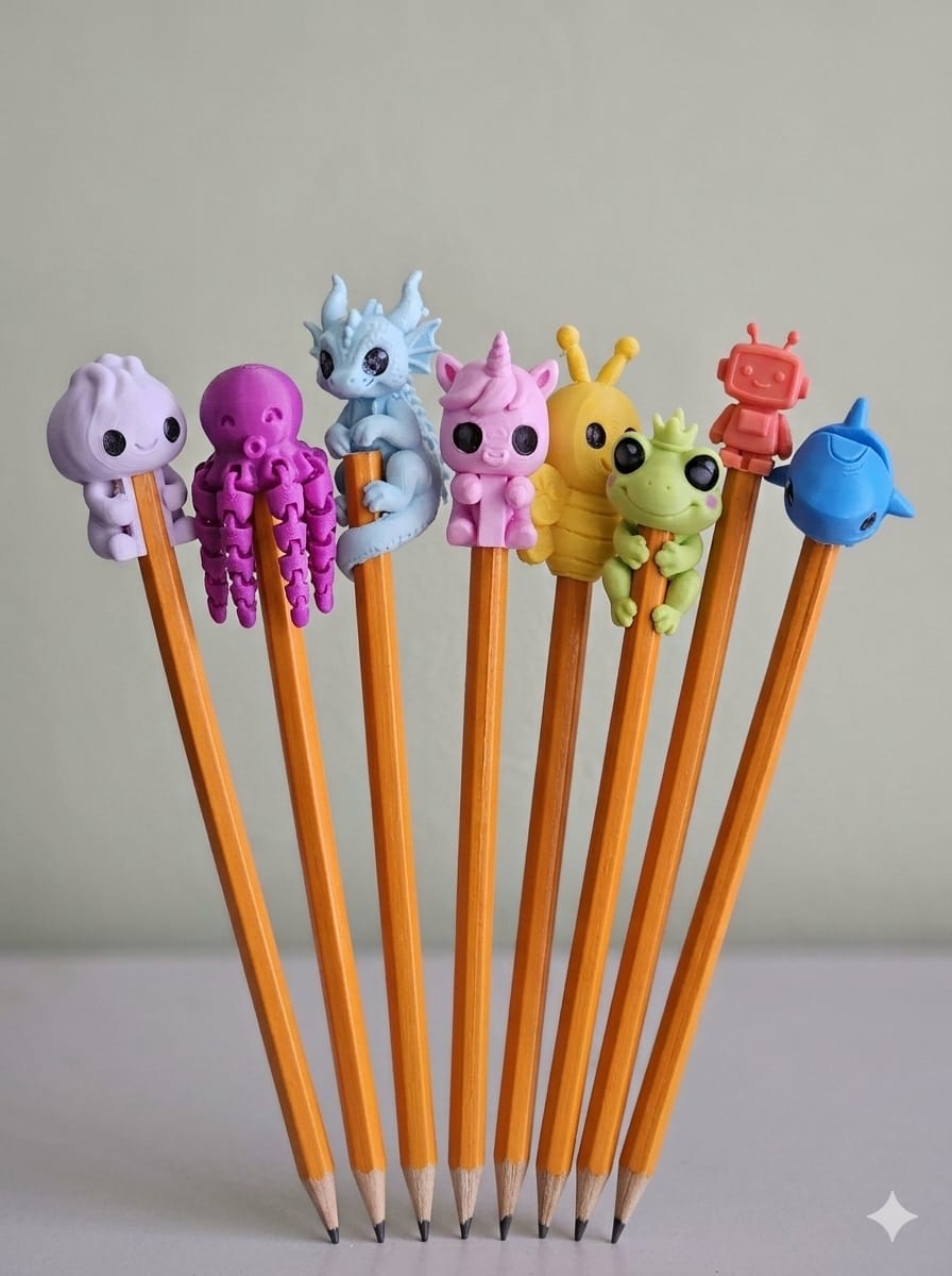 3D PRINTED PENCIL TOPPER DUPLING