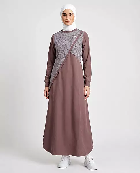 URBAN FASHIONISTA COLOUR CONTRAST JILBAB
