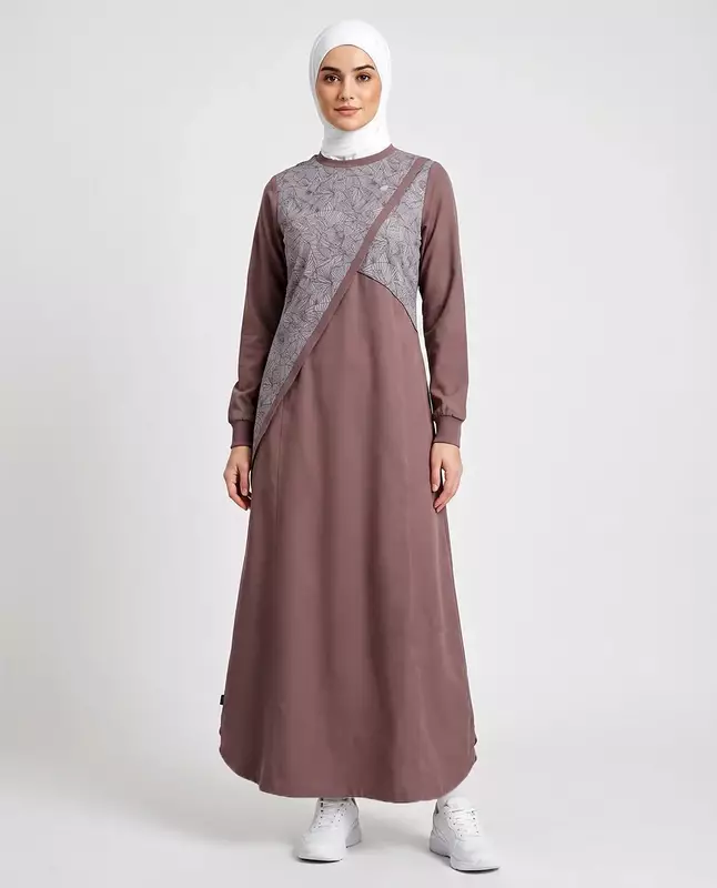 URBAN FASHIONISTA COLOUR CONTRAST JILBAB