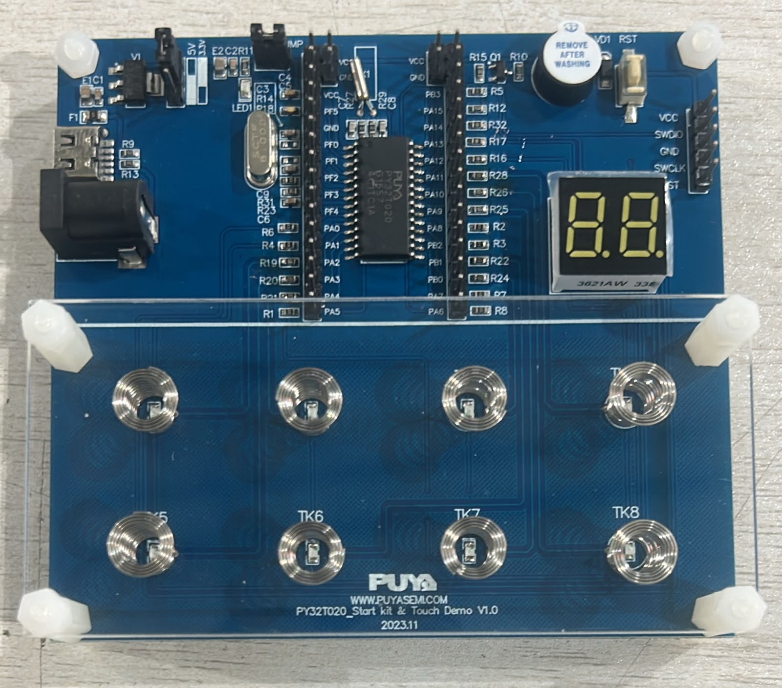 Puya Semiconductor PY32T020 EVK -4248-D Puya Semiconductor PY32T020 EVK -4248-D
