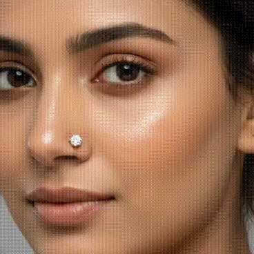 Diamond Nose Pin 0.10ct