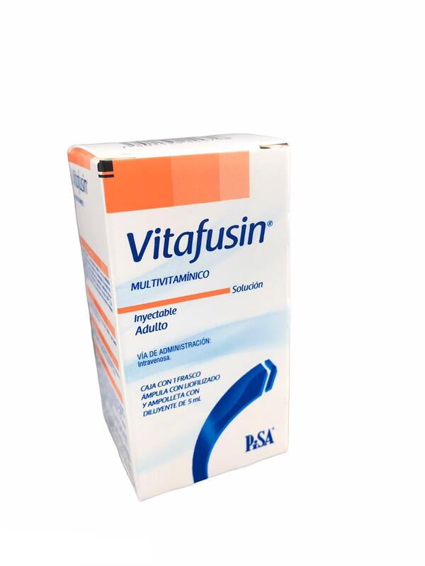 VITAFUSIN MULTIVITAMÍNICO PARA ADULTO 1 FRASCO ÁMPULA