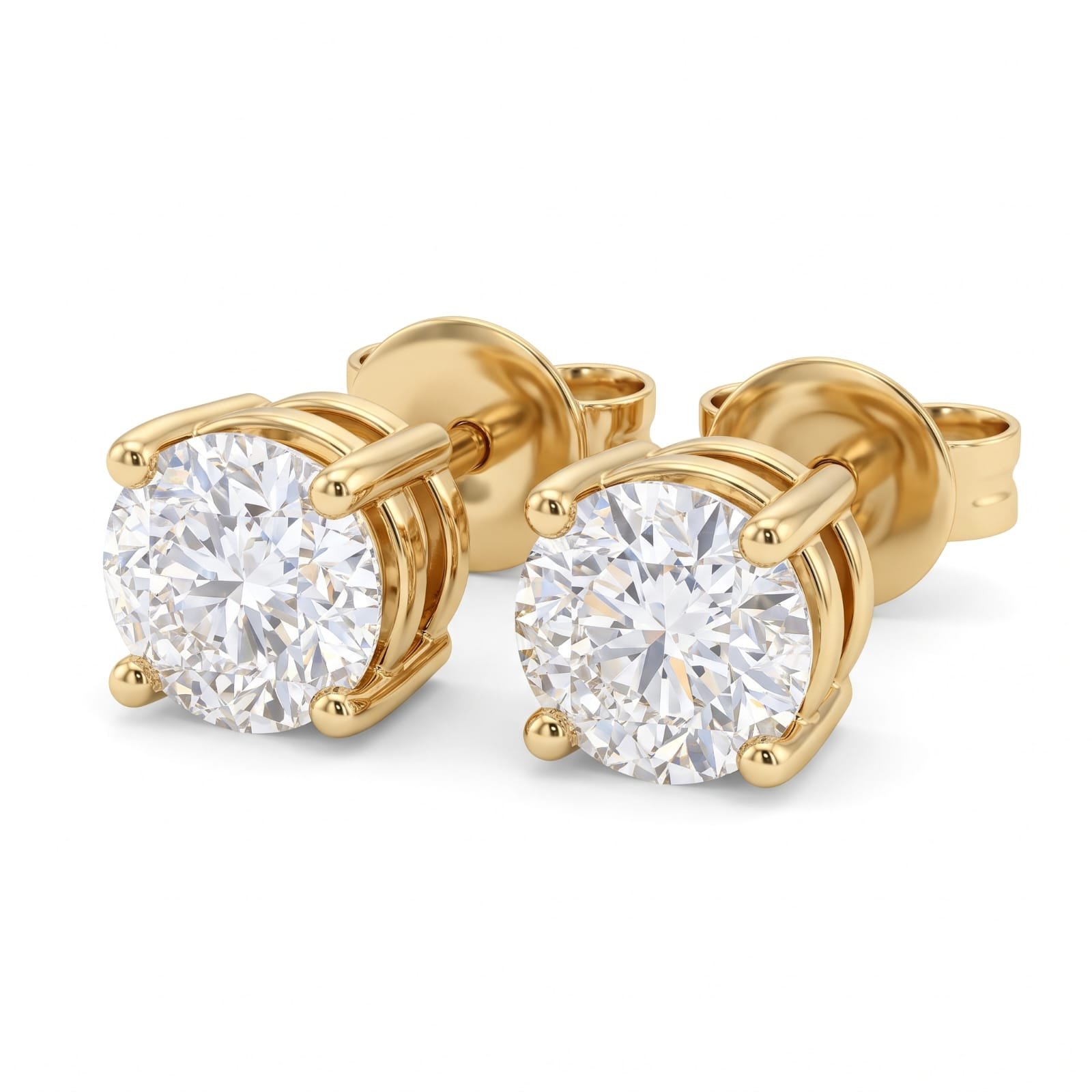 Classic 4 prong earstuds